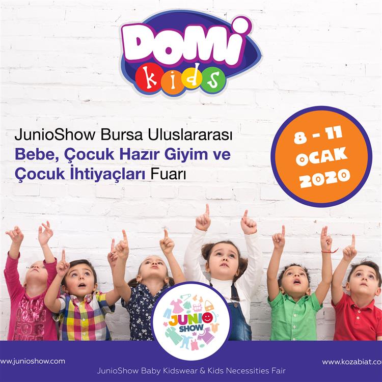 JUNIOSHOW Uluslararası Bebe, Çocuk Hazır Giyim ve İhtiyaçları Fuarı 2020